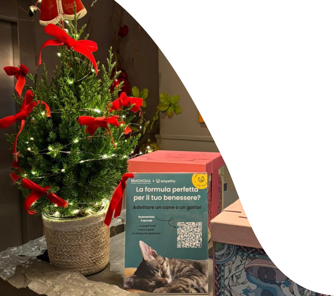 KPI di successo per un’azienda grazie al Pet Day - Cane che annusa un gioco di attivazione mentale